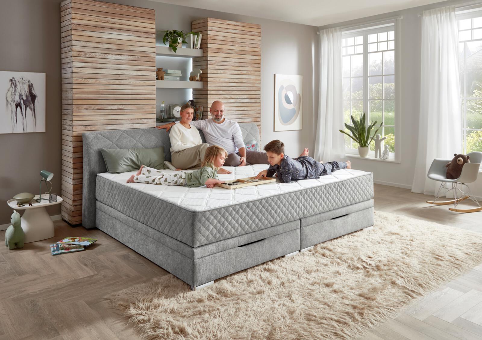 Familienboxspringbett "Kufstein"