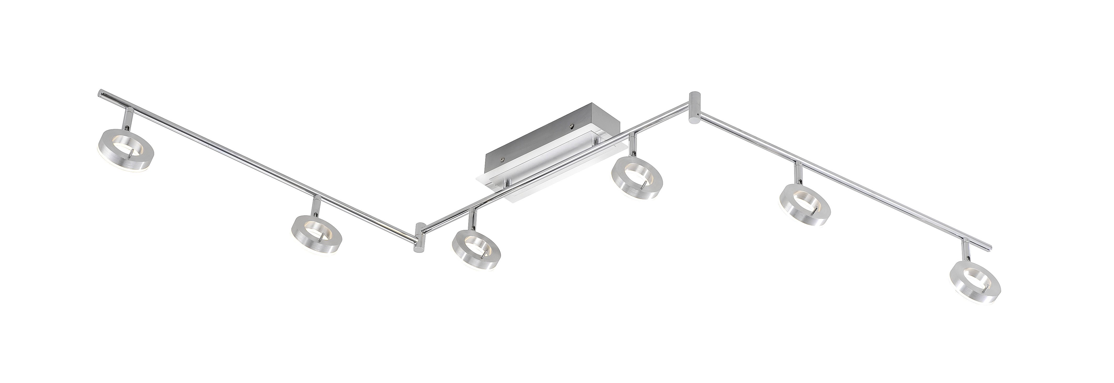 Paul Neuhaus Deckenleuchte 6-flg. SILEDA