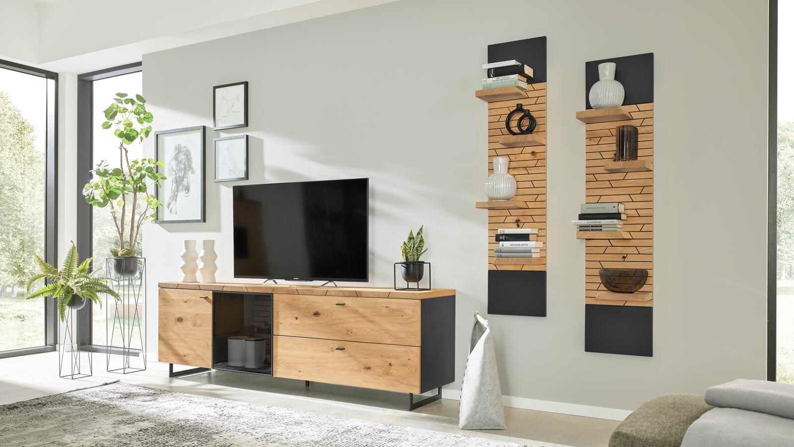 Interliving Anbauwand Serie 2108