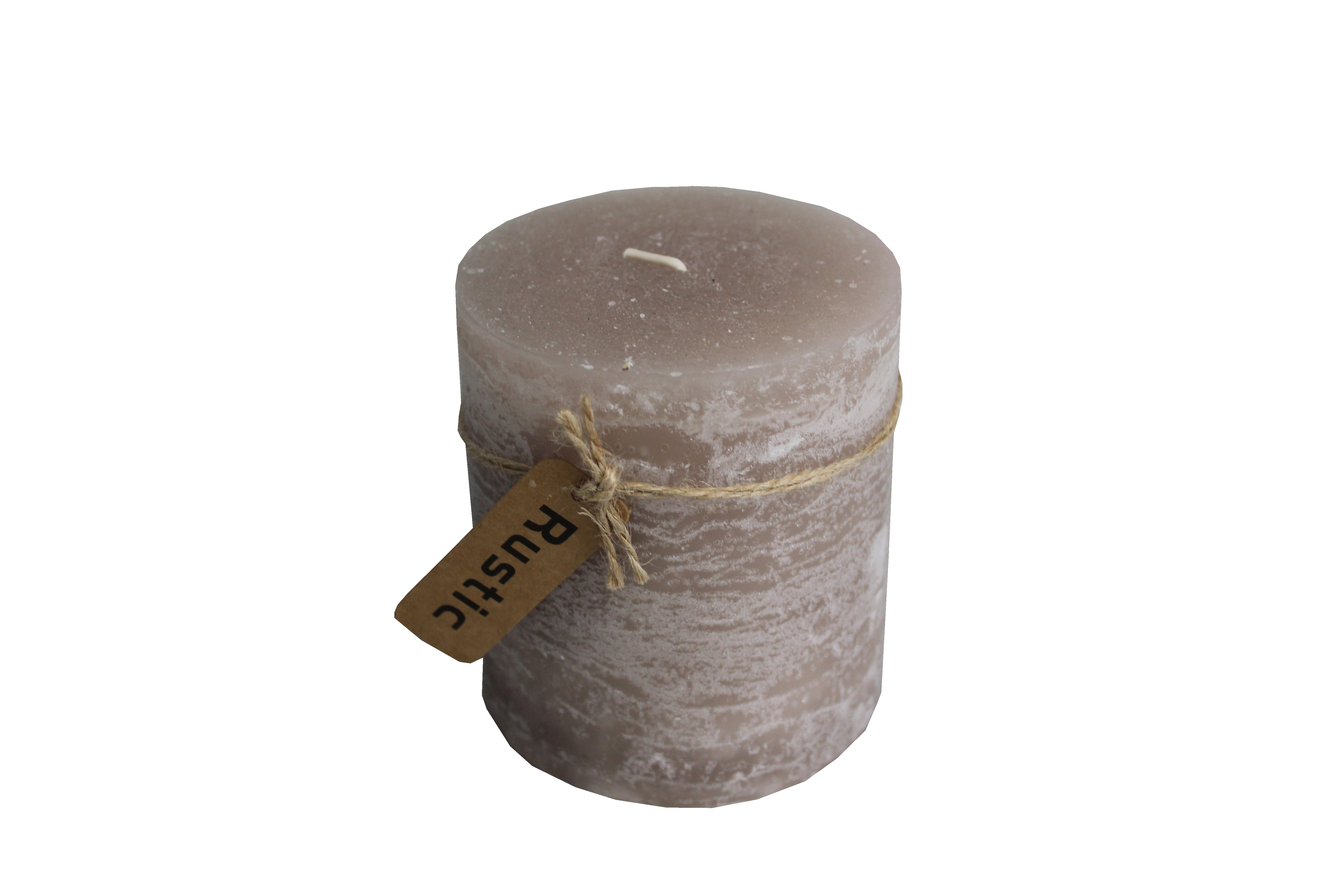 Kerze "Rustic"