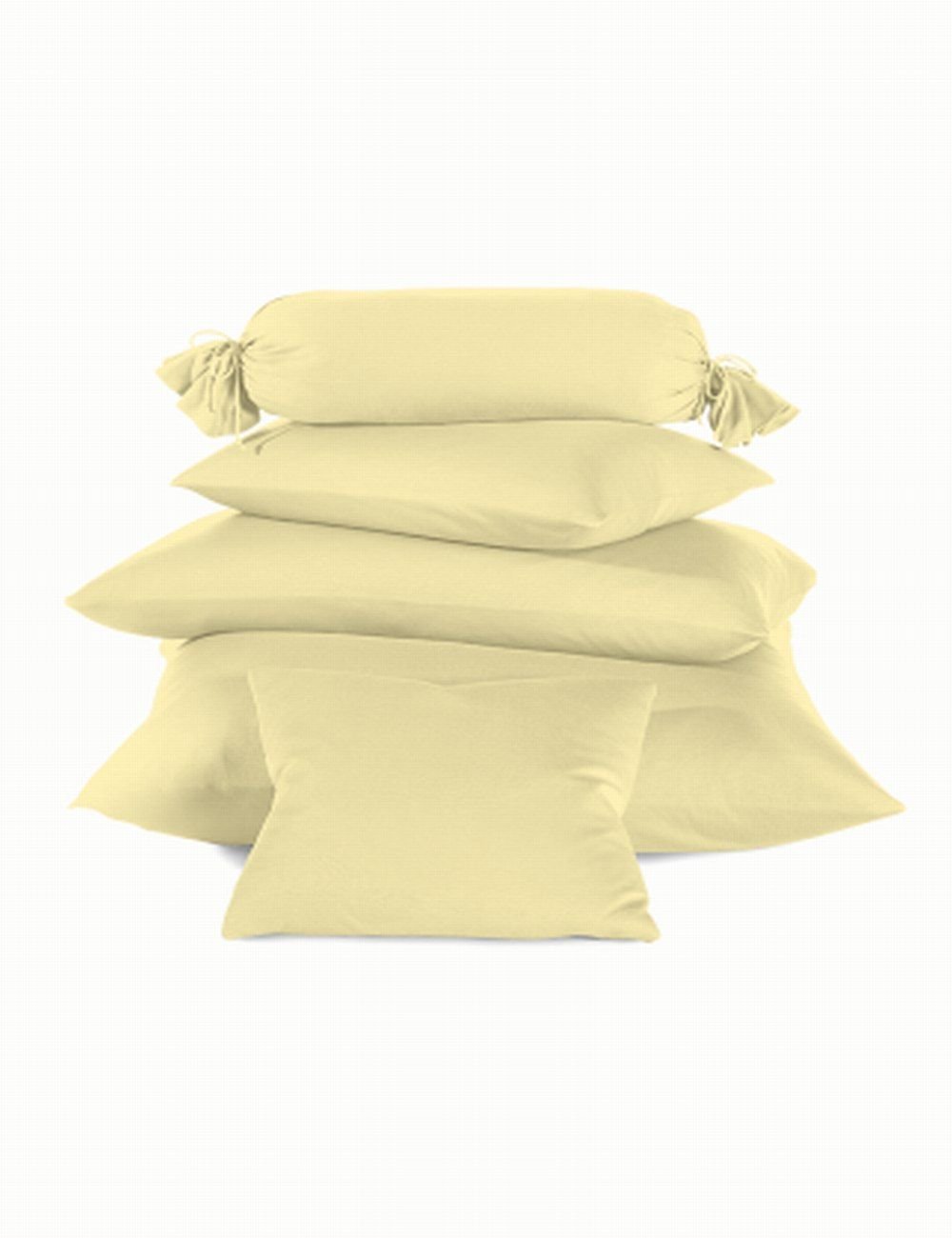 Schlafgut Mako-Jersey Nackenrolle  - kamille - ca. 15 cm