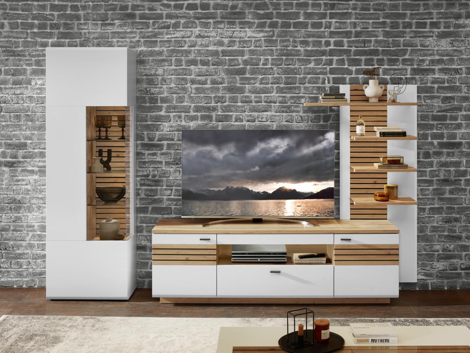 MIVIVO Wohnprogramm Fresno - Wohnwand