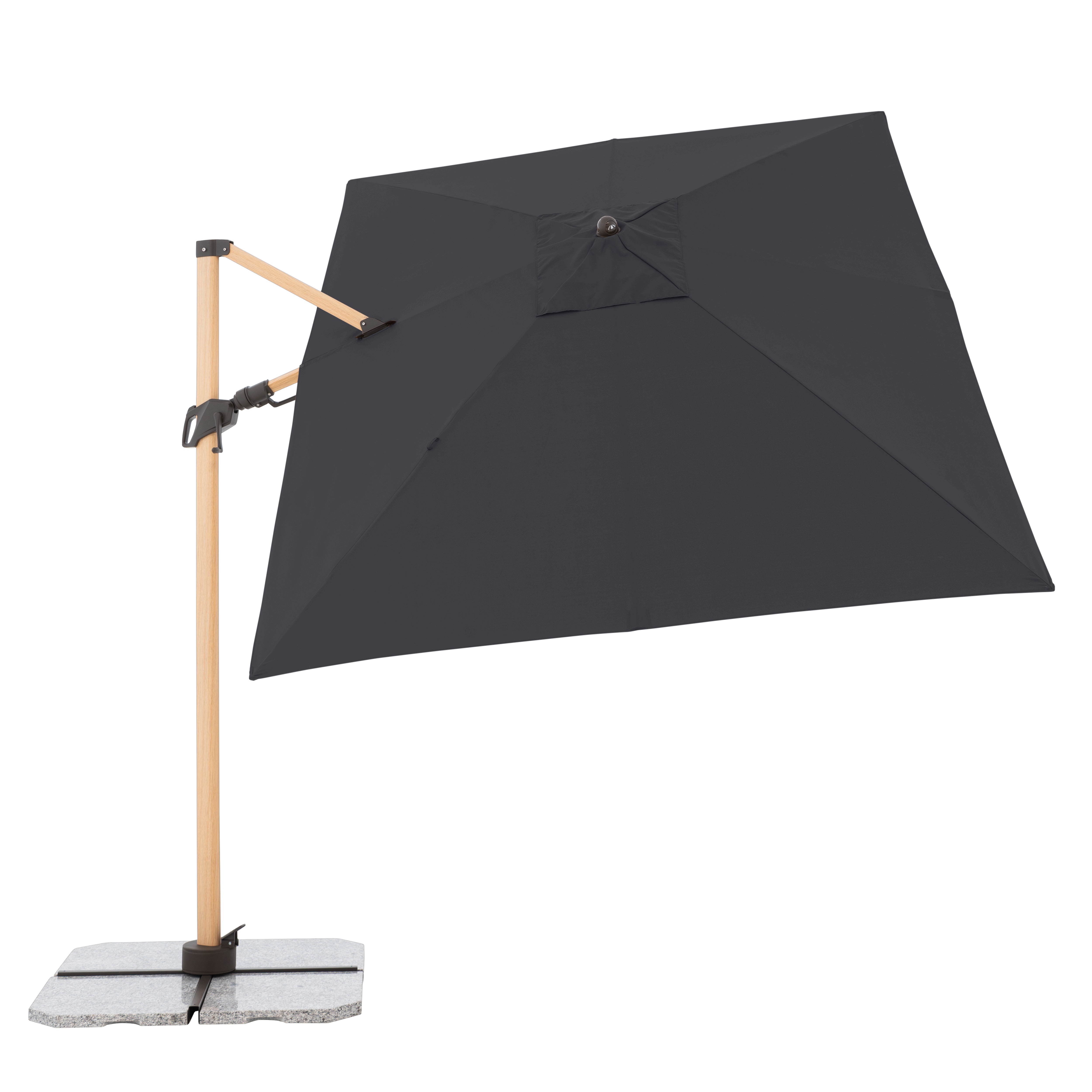 Pendelschirm "Alu Wood"