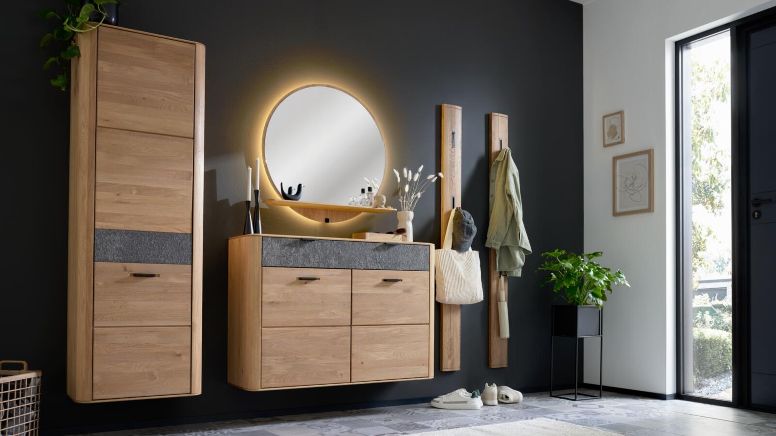 Interliving Garderobenkombi Serie 6014