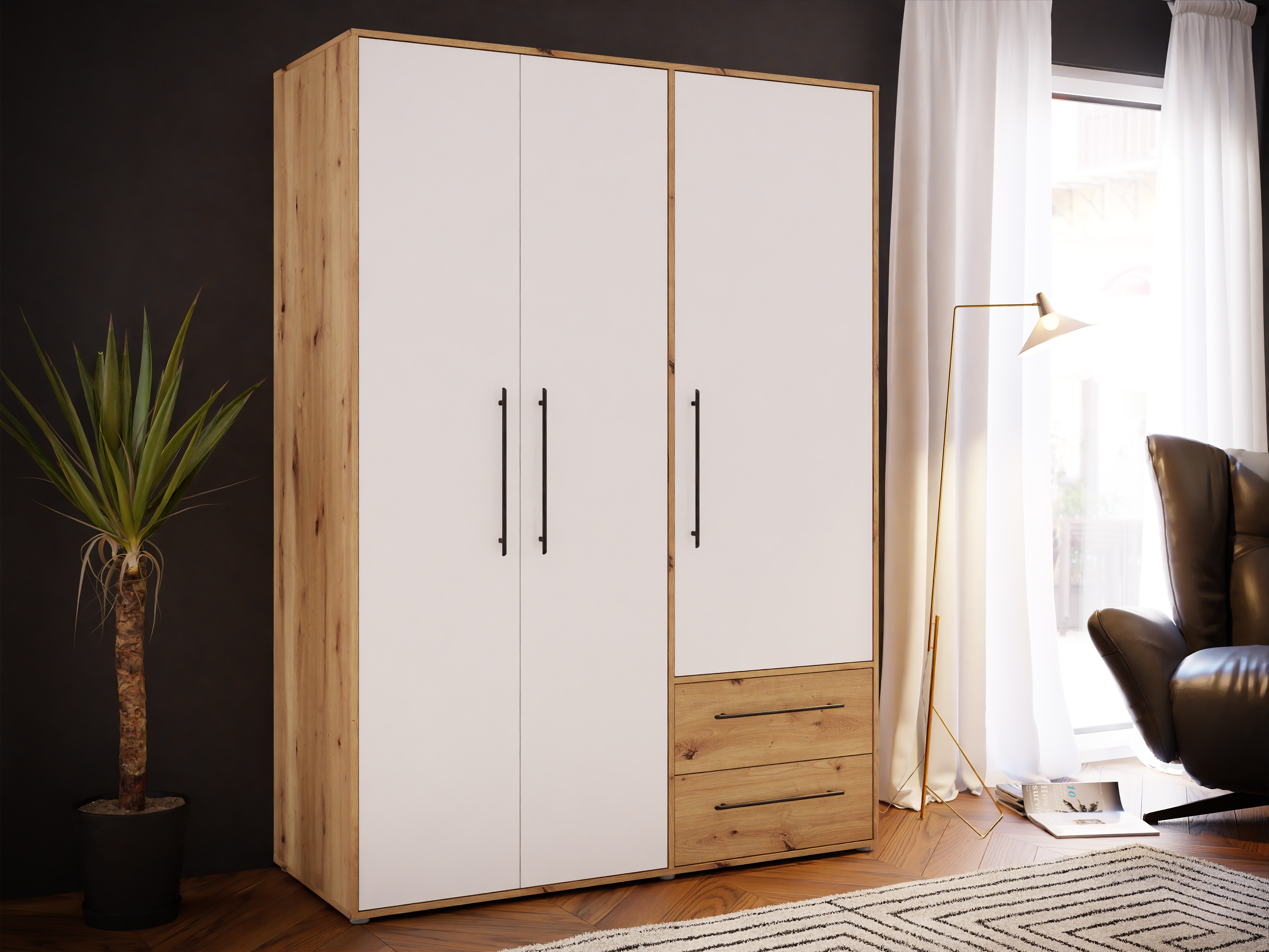 Kleiderschrank "Mokkaris"