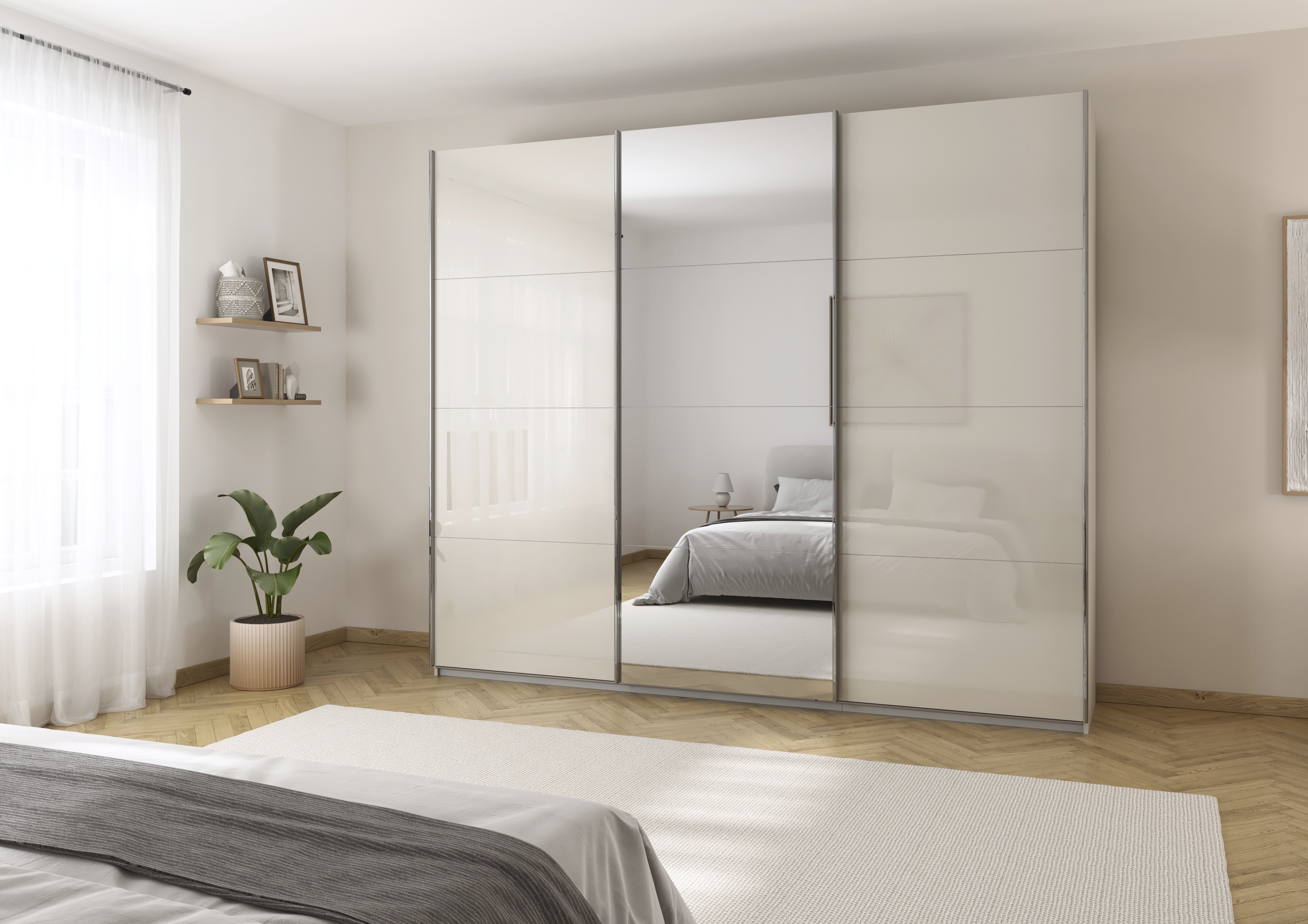 Schwebetürenschrank "Kira"