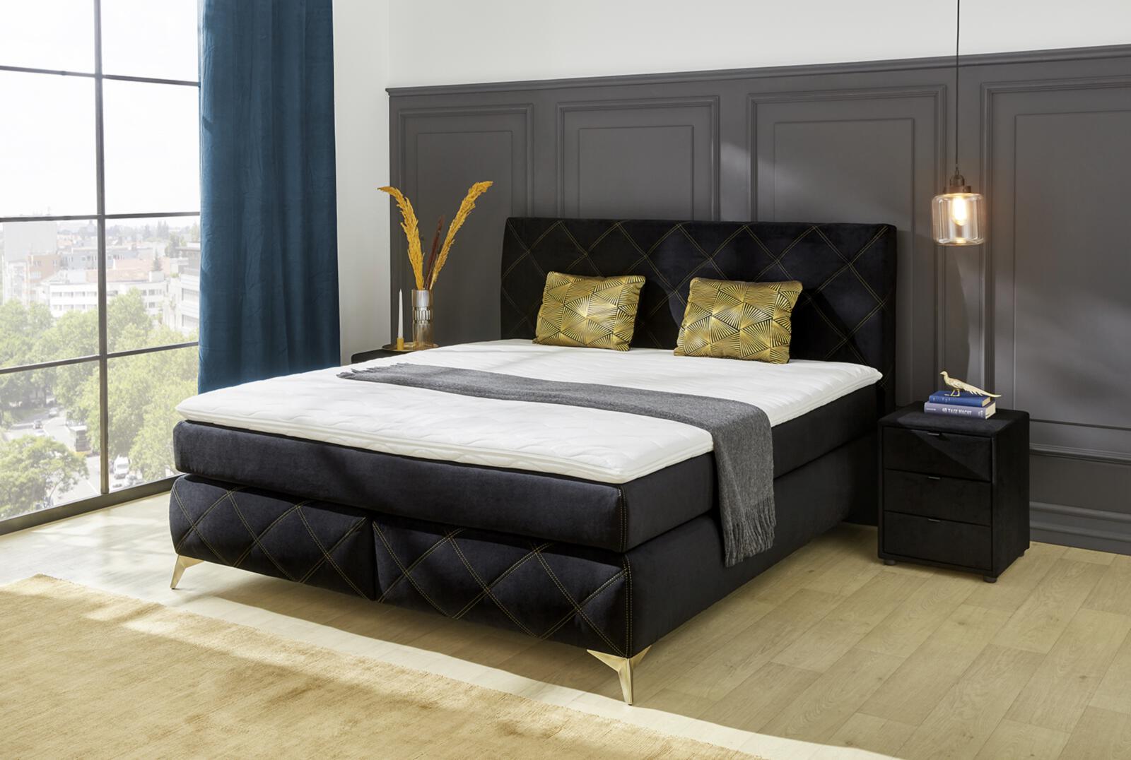 Boxspringbett "Leonie Mix"